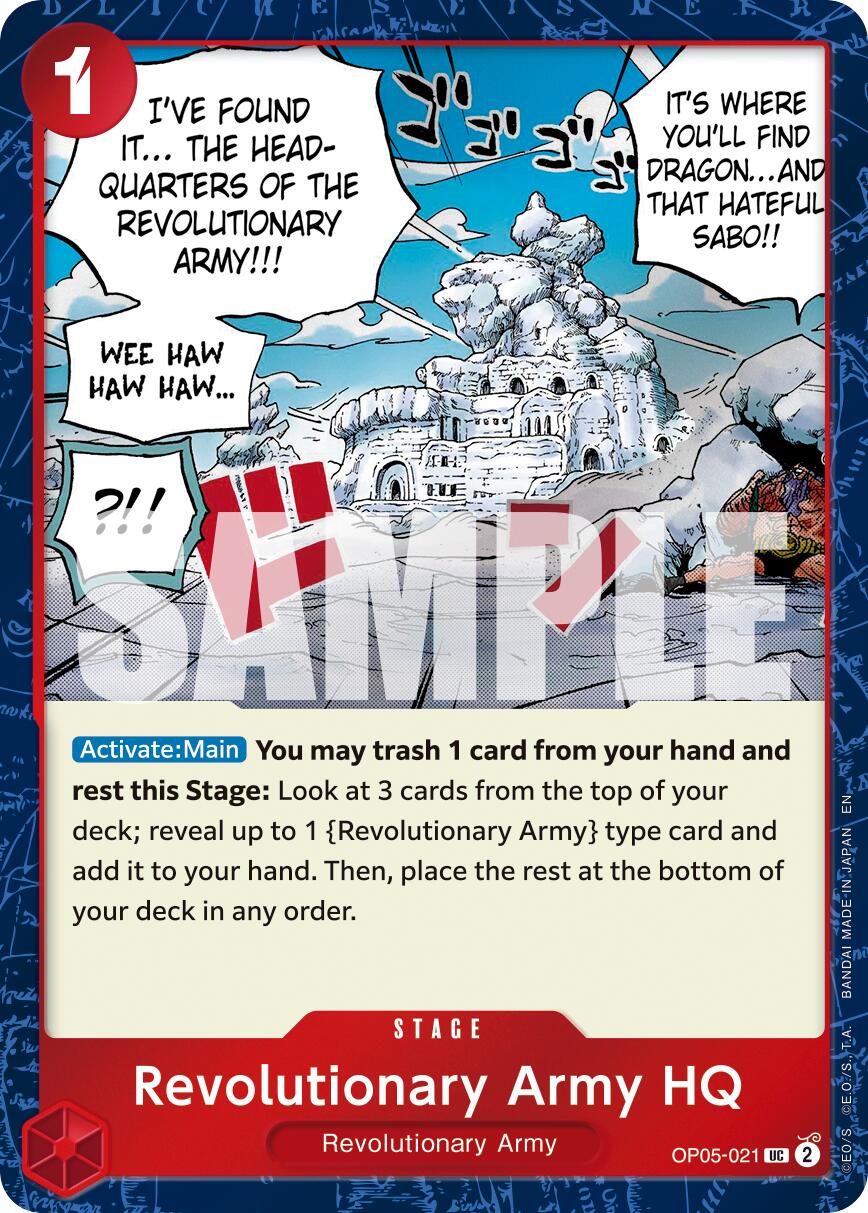 Revolutionary Army HQ (Pirate Foil) [Premium Booster -The Best- Vol. 2] | Black Swamp Games