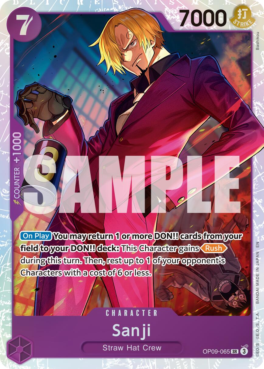 Sanji (OP09-065) (Reprint) [Premium Booster -The Best- Vol. 2] | Black Swamp Games