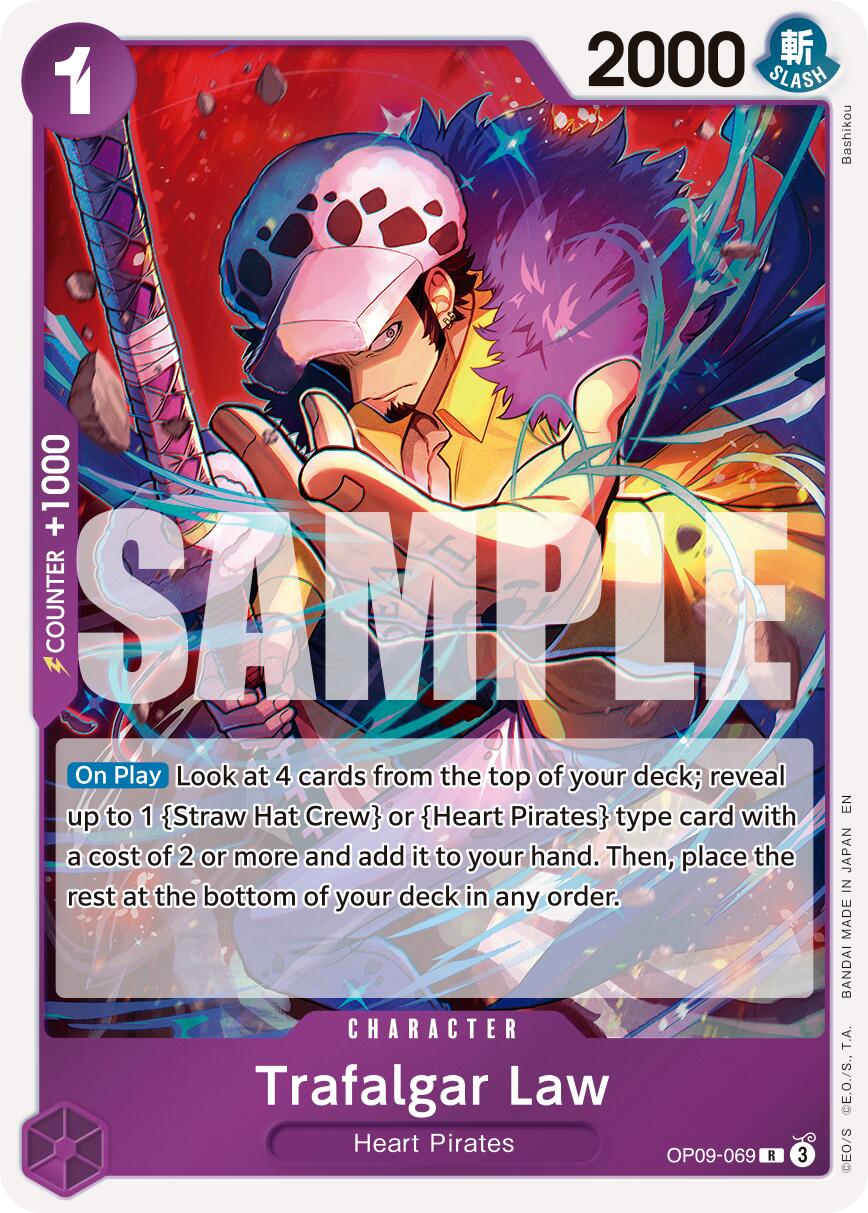 Trafalgar Law (OP09-069) (Reprint) [Premium Booster -The Best- Vol. 2] | Black Swamp Games