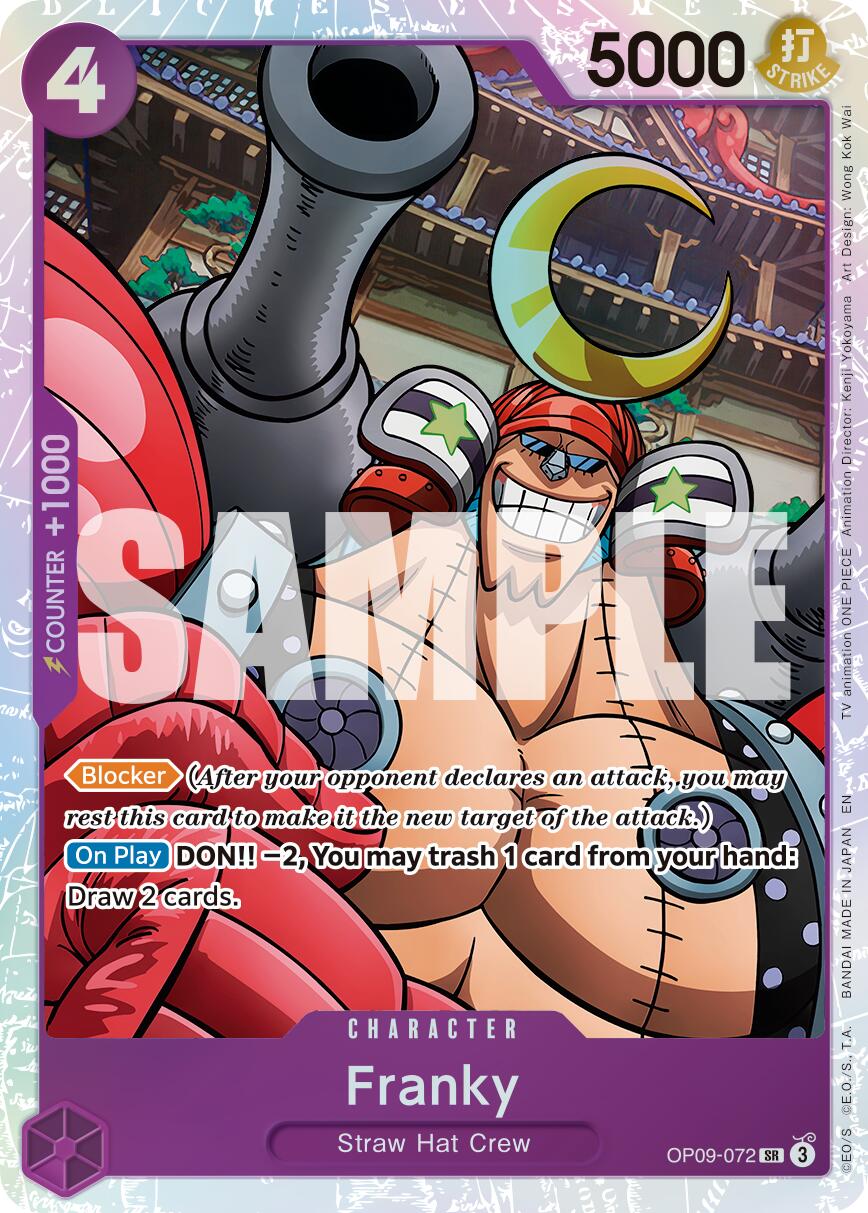 Franky (OP09-072) (Reprint) [Premium Booster -The Best- Vol. 2] | Black Swamp Games