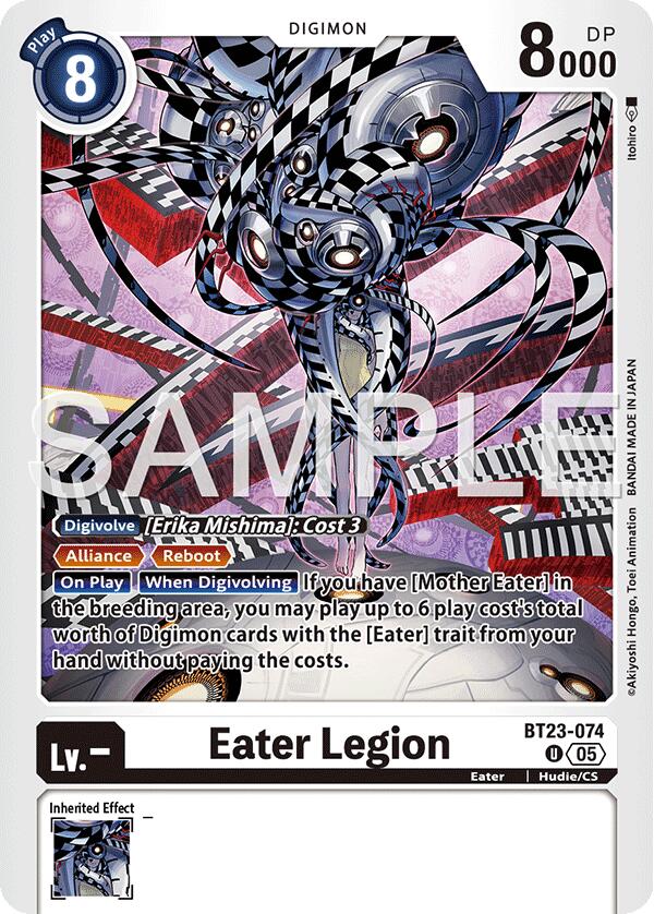 Eater Legion [BT23-074] [Hackers' Slumber] | Black Swamp Games