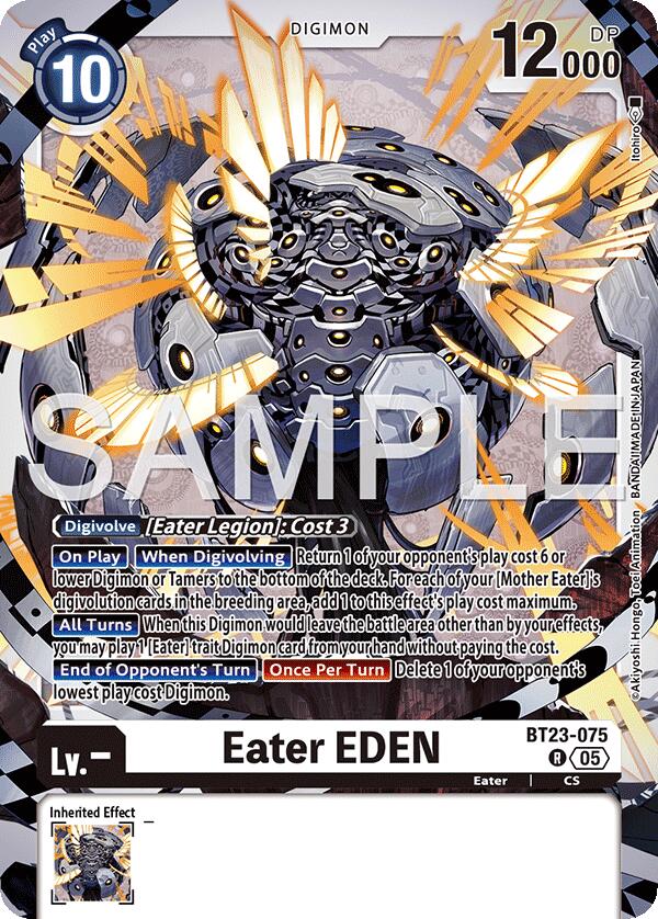 Eater EDEN [BT23-075] [Hackers' Slumber] | Black Swamp Games
