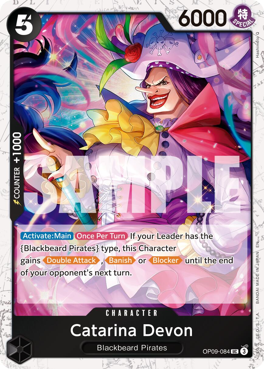 Catarina Devon (Pirate Foil) [Premium Booster -The Best- Vol. 2] | Black Swamp Games