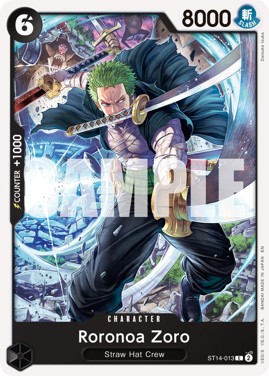 Roronoa Zoro (ST14-013) (Reprint) [Premium Booster -The Best- Vol. 2] | Black Swamp Games