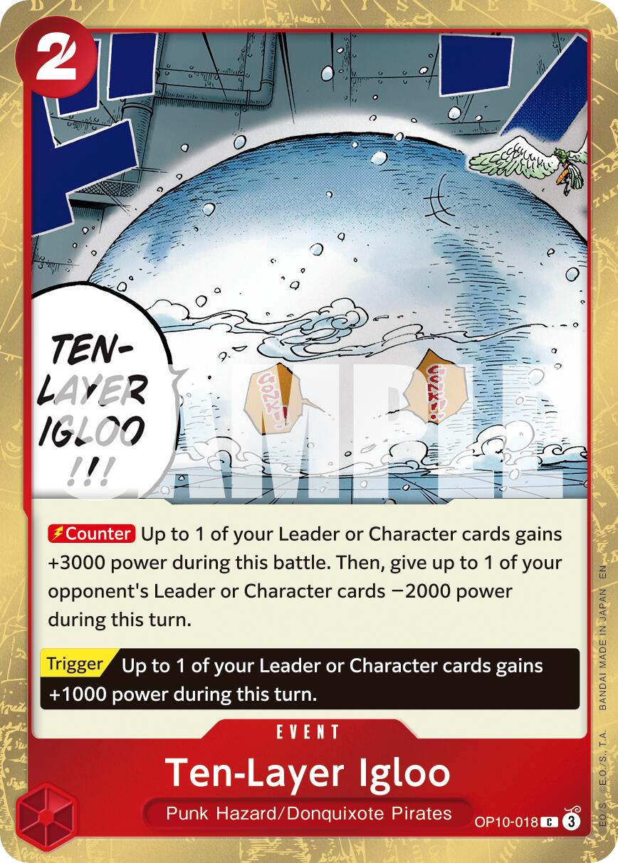 Ten-Layer Igloo (Pirate Foil) [Premium Booster -The Best- Vol. 2] | Black Swamp Games