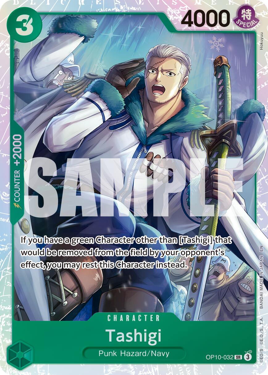 Tashigi (Reprint) [Premium Booster -The Best- Vol. 2] | Black Swamp Games