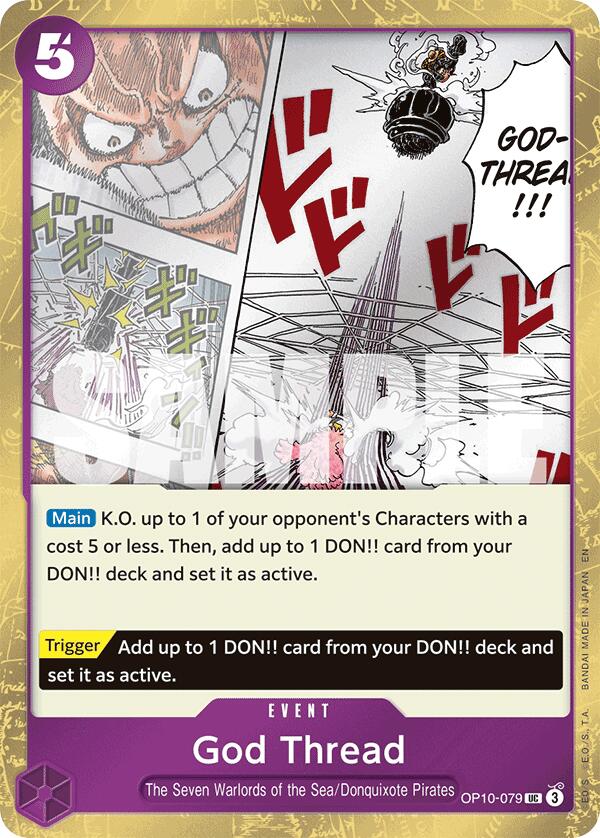 God Thread (Pirate Foil) [Premium Booster -The Best- Vol. 2] | Black Swamp Games