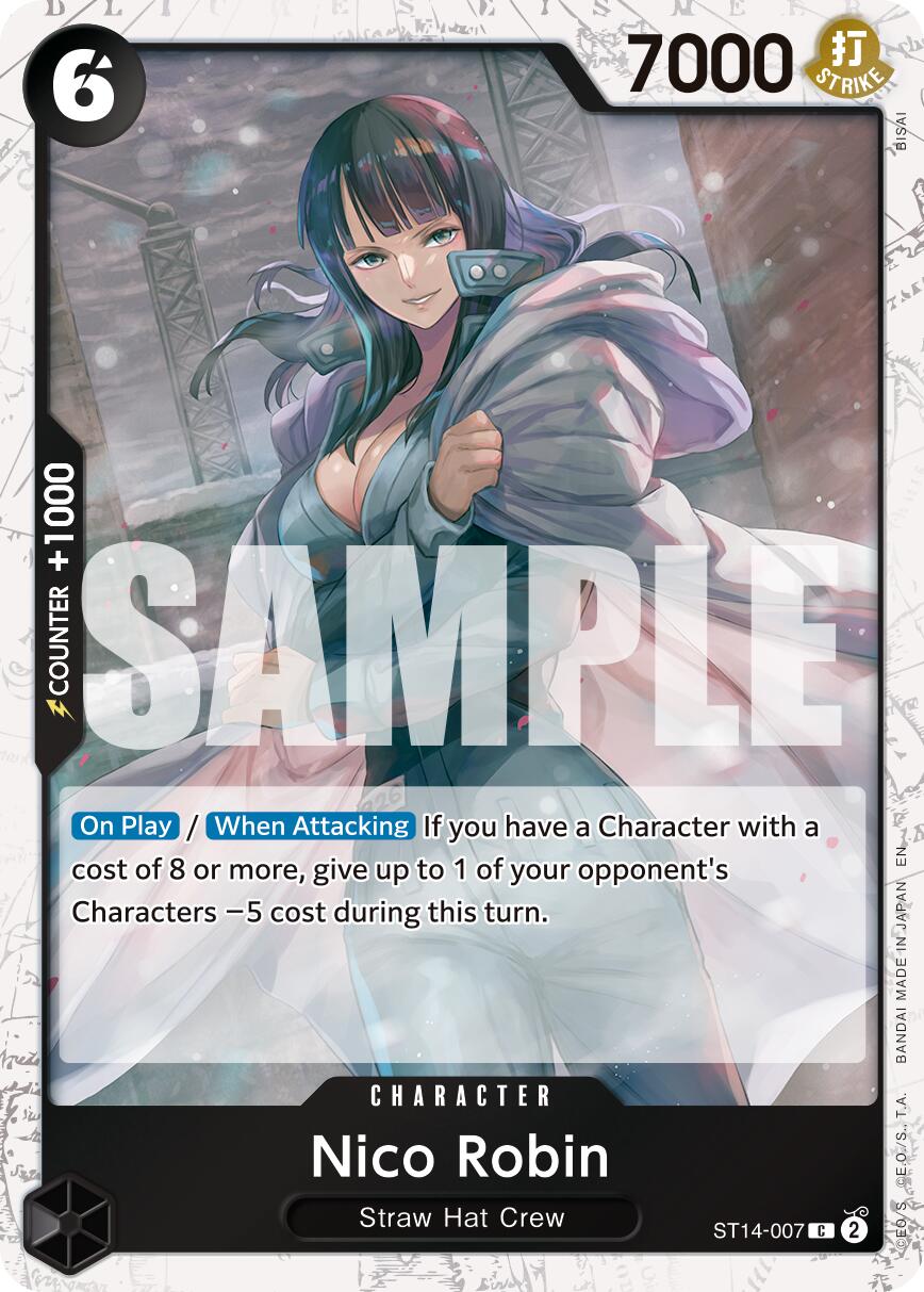 Nico Robin (ST14-007) (Pirate Foil) [Premium Booster -The Best- Vol. 2] | Black Swamp Games