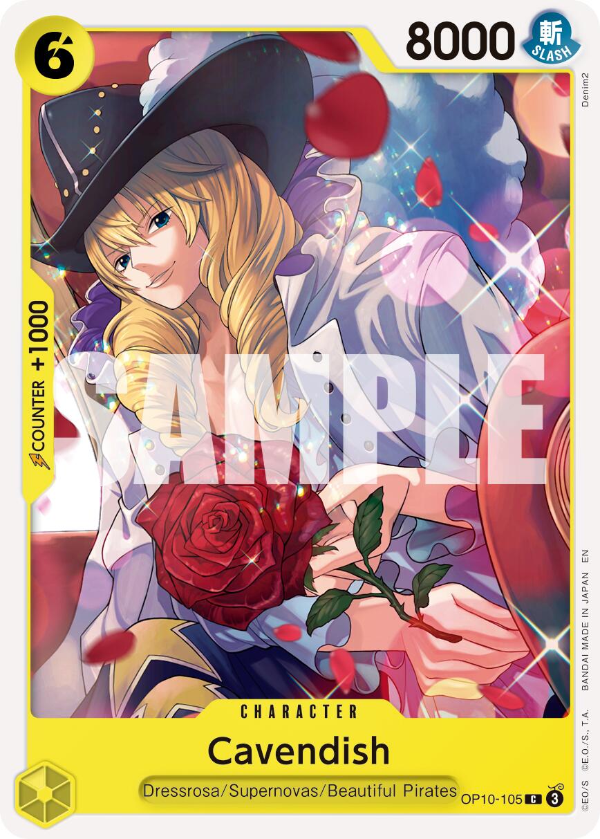 Cavendish (OP10-105) (Reprint) [Premium Booster -The Best- Vol. 2] | Black Swamp Games