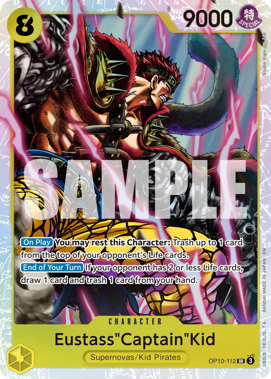 Eustass"Captain"Kid (Reprint) [Premium Booster -The Best- Vol. 2] | Black Swamp Games