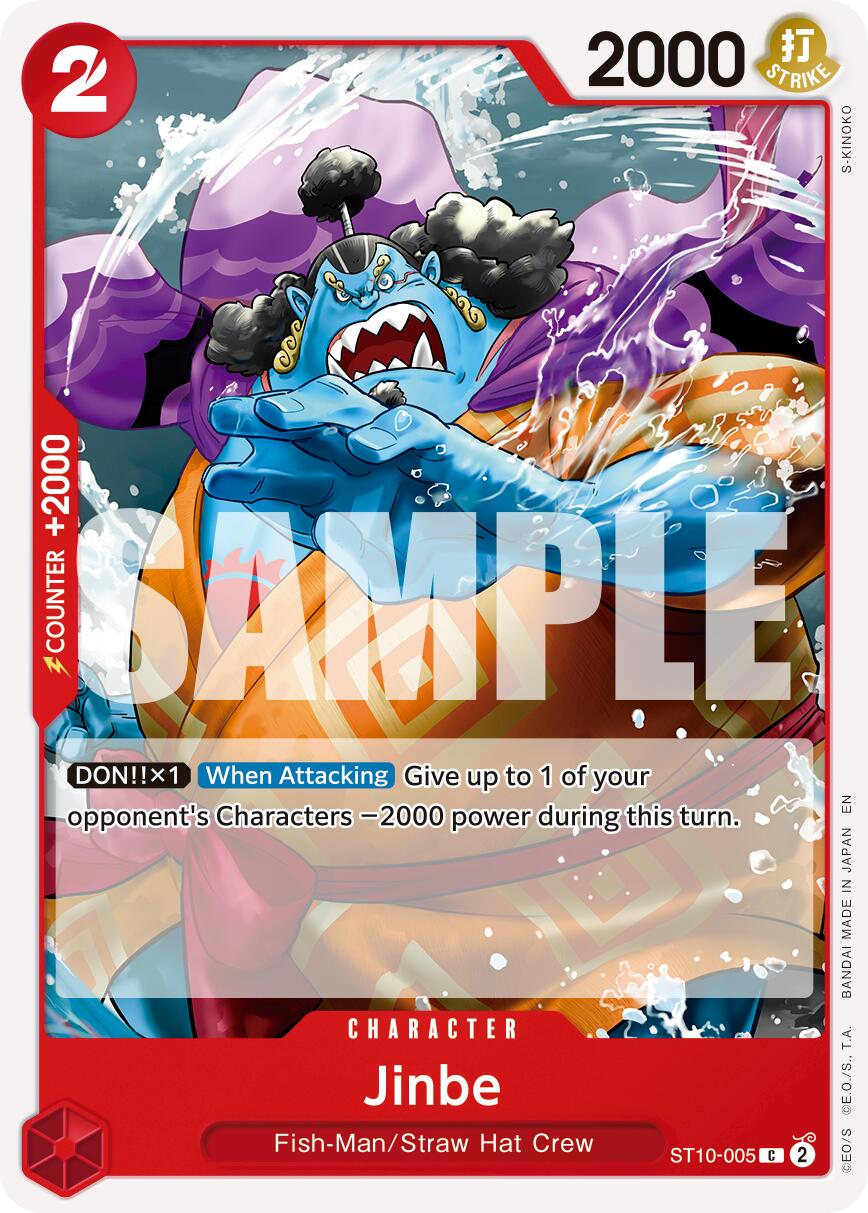 Jinbe (ST10-005) (Reprint) [Premium Booster -The Best- Vol. 2] | Black Swamp Games