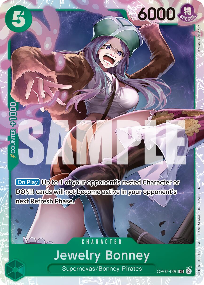 Jewelry Bonney (OP07-026) (Reprint) [Premium Booster -The Best- Vol. 2] | Black Swamp Games