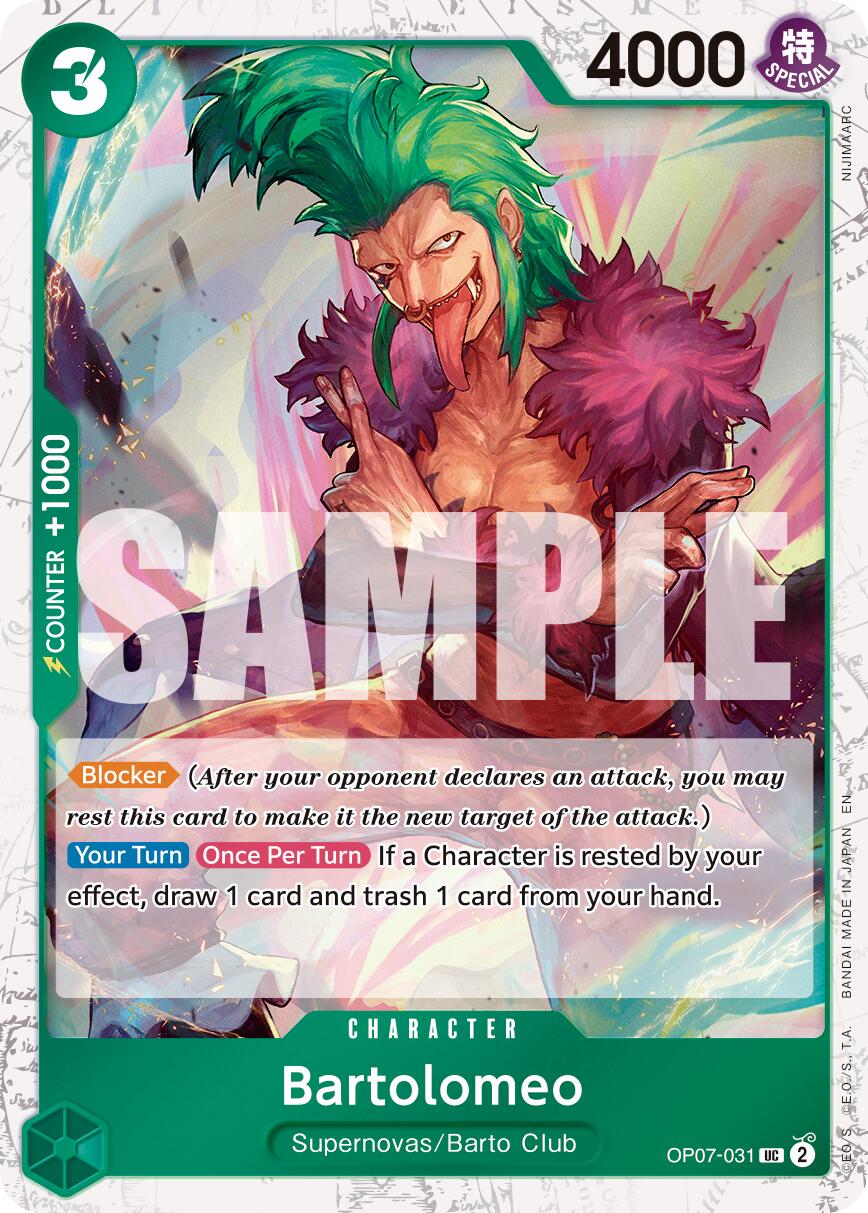 Bartolomeo (Pirate Foil) [Premium Booster -The Best- Vol. 2] | Black Swamp Games