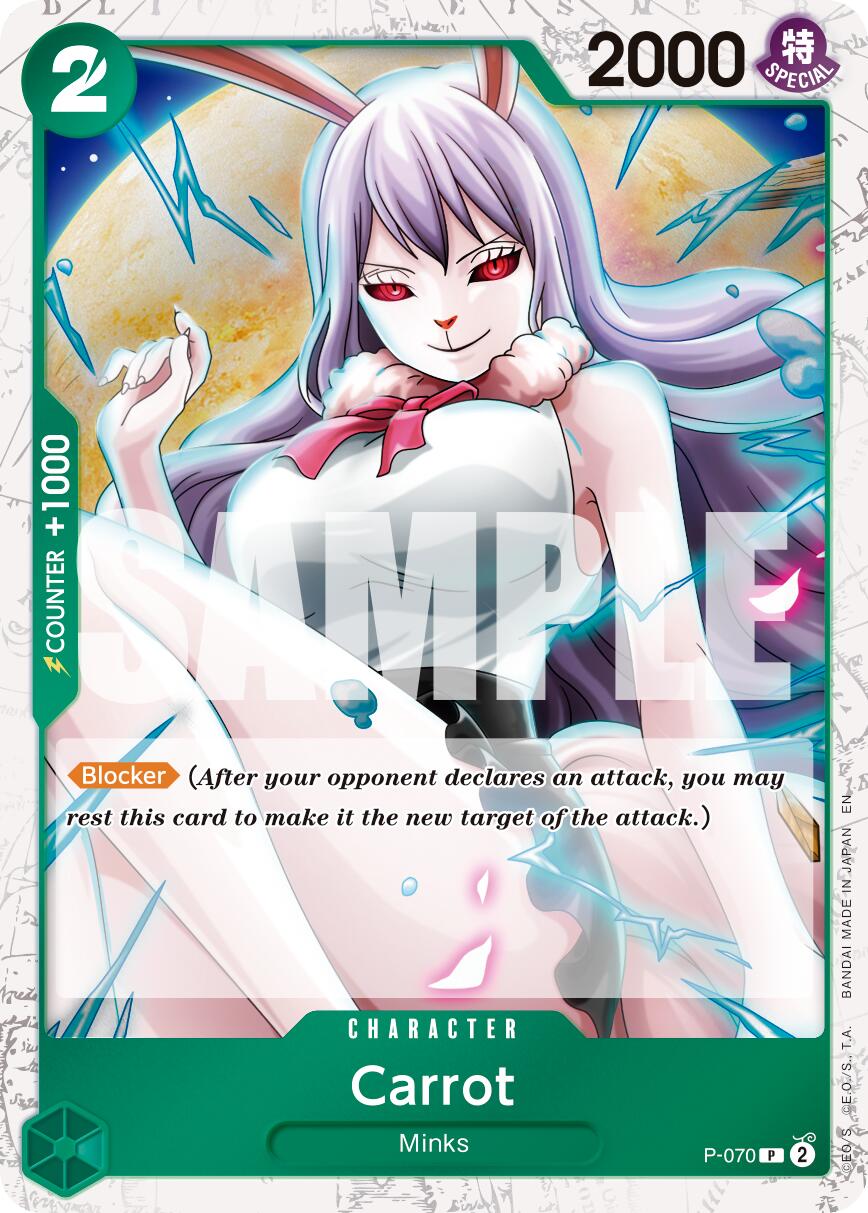 Carrot (P-070) (Pirate Foil) [Premium Booster -The Best- Vol. 2] | Black Swamp Games
