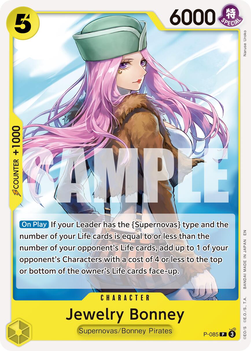 Jewelry Bonney (P-085) (Reprint) [Premium Booster -The Best- Vol. 2] | Black Swamp Games
