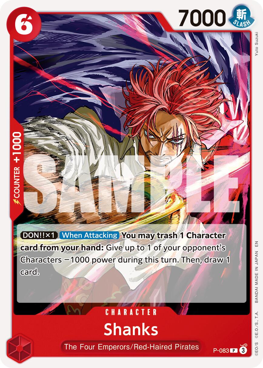 Shanks (P-083) (Reprint) [Premium Booster -The Best- Vol. 2] | Black Swamp Games