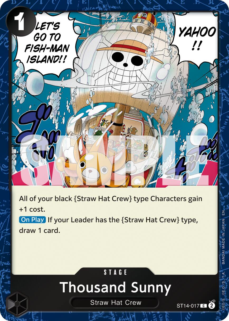 Thousand Sunny (Pirate Foil) [Premium Booster -The Best- Vol. 2] | Black Swamp Games