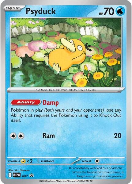 Psyduck (007) [Mega Evolutions Promo] | Black Swamp Games