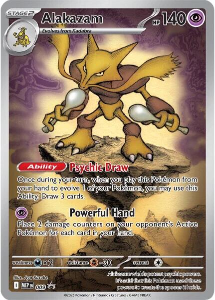 Alakazam (009) [Mega Evolutions Promo] | Black Swamp Games