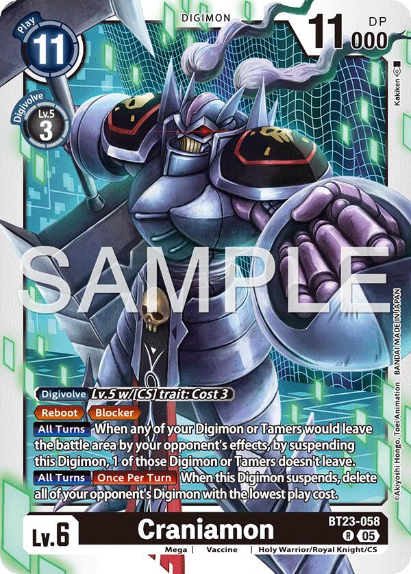 Craniamon [BT23-058] [Hackers' Slumber] | Black Swamp Games