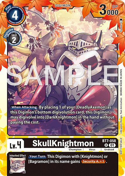 SkullKnightmon [BT7-058] (Regulation Battle Vol. 3 Winner) [Next Adventure] | Black Swamp Games