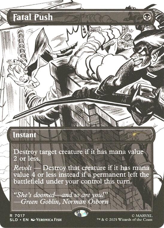 Fatal Push (7017) [Secret Lair Drop Series] | Black Swamp Games