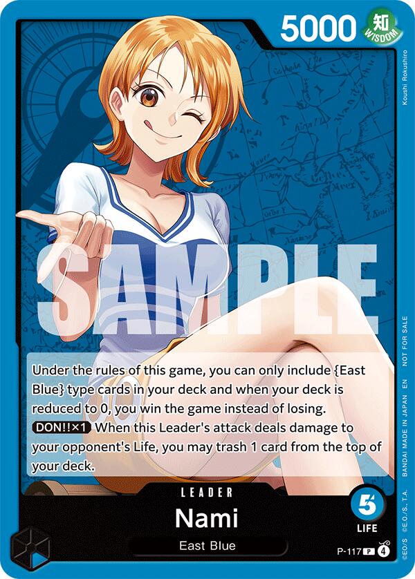 Nami (P-117) [One Piece Promotion Cards] | Black Swamp Games