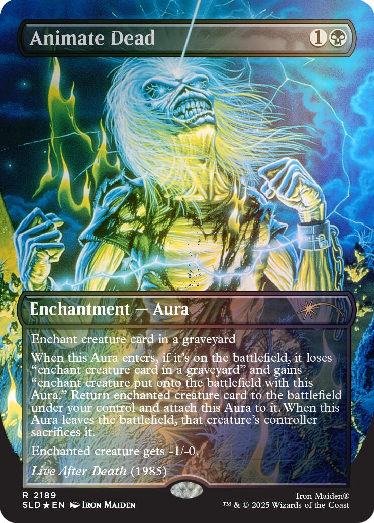 Animate Dead (Rainbow Foil) [Secret Lair Drop Series] | Black Swamp Games