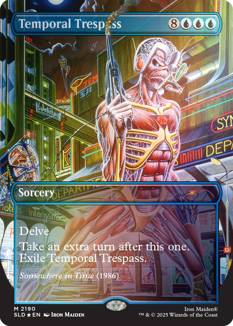 Temporal Trespass (Rainbow Foil) [Secret Lair Drop Series] | Black Swamp Games