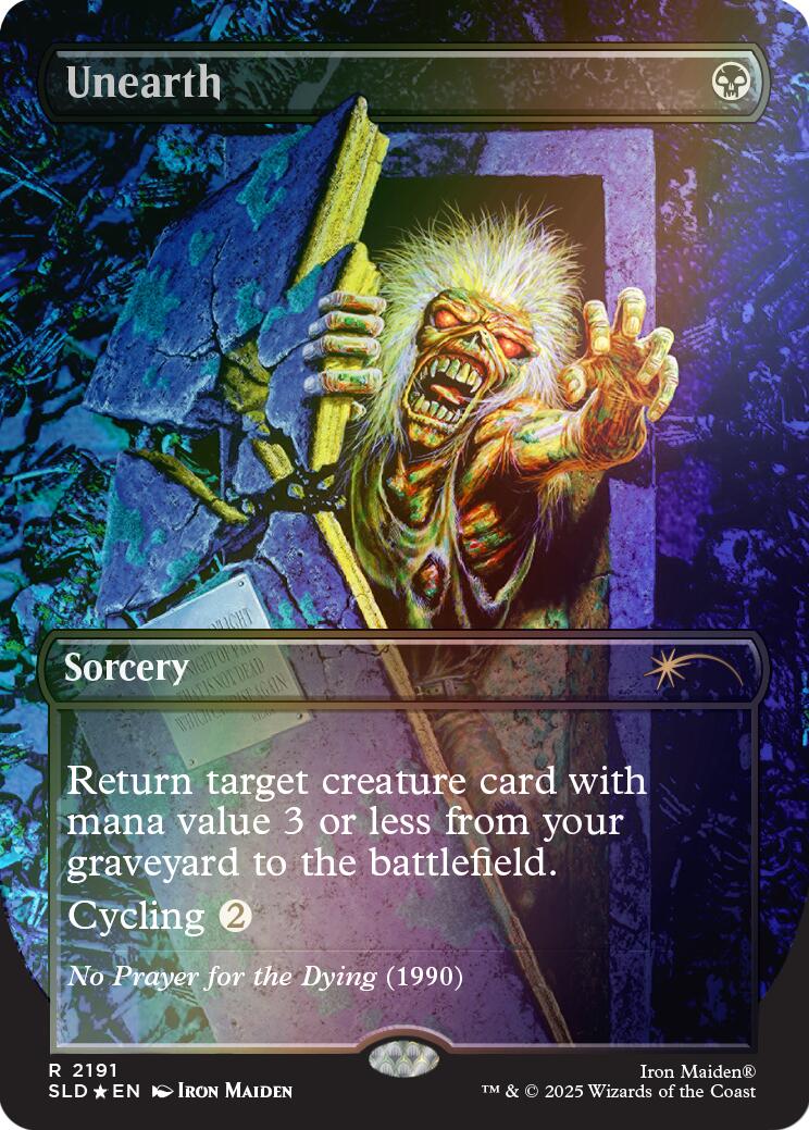 Unearth (Rainbow Foil) [Secret Lair Drop Series] | Black Swamp Games