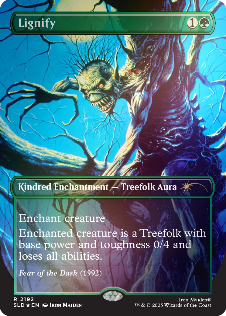 Lignify (2192) (Rainbow Foil) [Secret Lair Drop Series] | Black Swamp Games