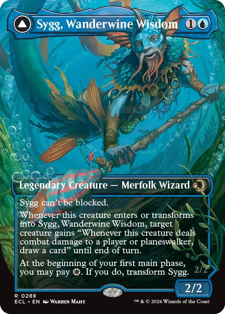Sygg, Wanderwine Wisdom (Borderless) [Lorwyn Eclipsed] | Black Swamp Games