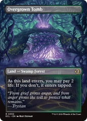 Overgrown Tomb (Borderless) [Lorwyn Eclipsed] | Black Swamp Games