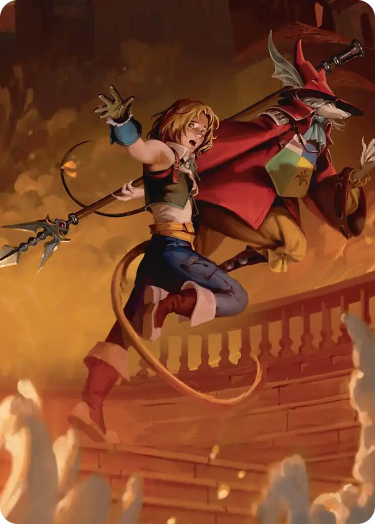 Search for Dagger Scene Art Card [FINAL FANTASY Art Series] | Black Swamp Games