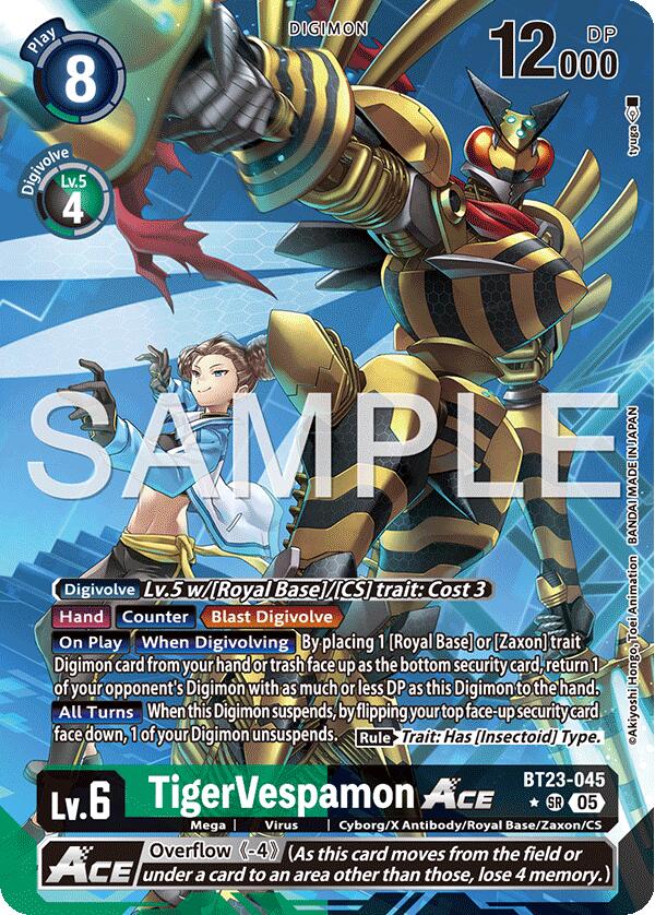 TigerVespamon ACE [BT23-045] (Alternate Art) [Hackers' Slumber] | Black Swamp Games