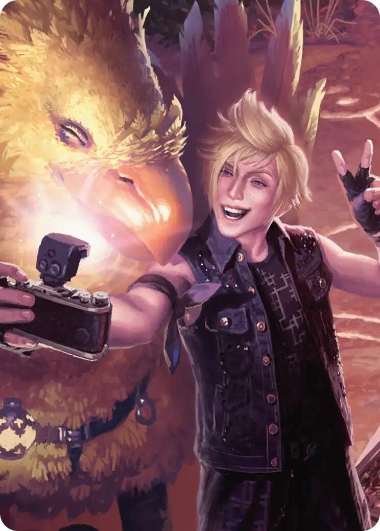 Flash Photography Scene Art Card [FINAL FANTASY Art Series] | Black Swamp Games