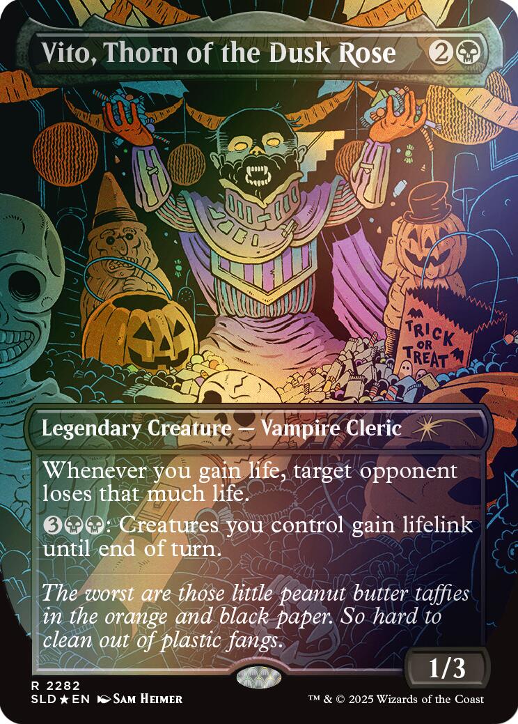 Vito, Thorn of the Dusk Rose (Rainbow Foil) [Secret Lair Drop Series] | Black Swamp Games