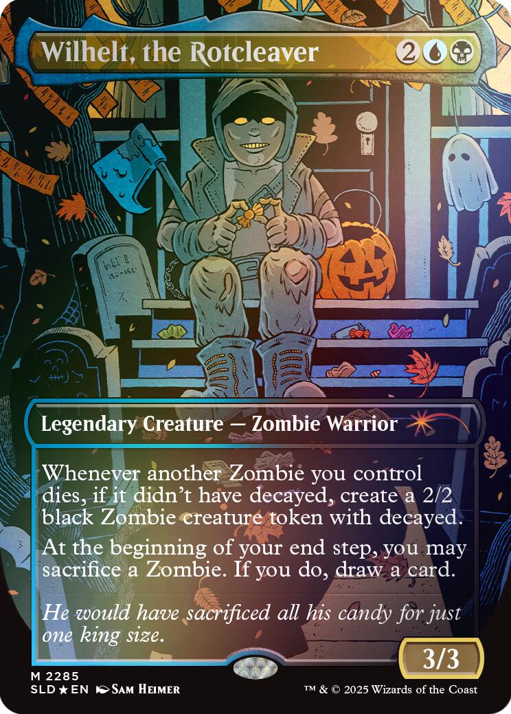 Wilhelt, the Rotcleaver (Rainbow Foil) [Secret Lair Drop Series] | Black Swamp Games