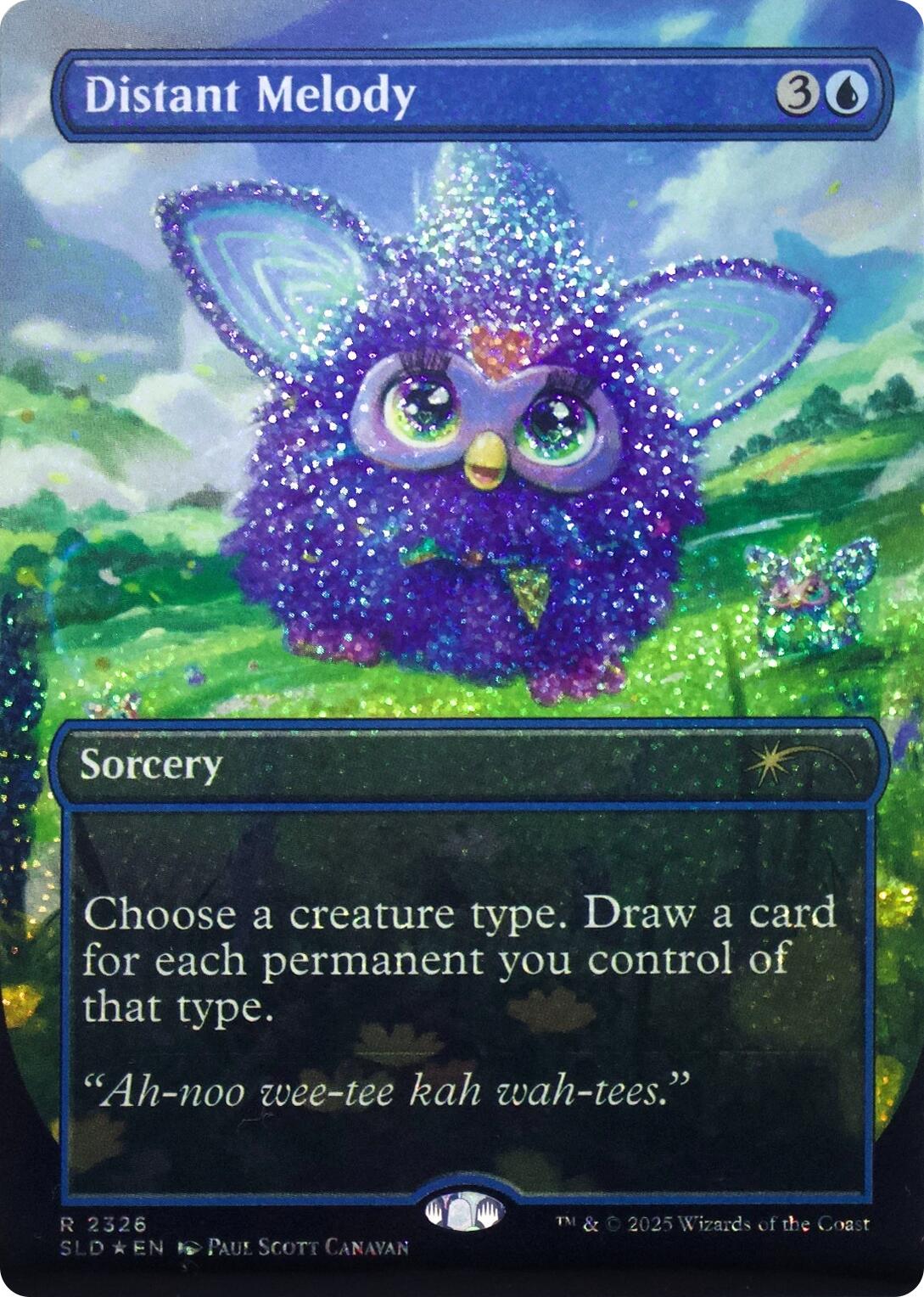 Distant Melody (2311) (Confetti Foil) [Secret Lair Drop Series] | Black Swamp Games