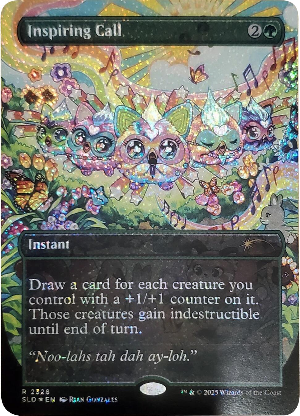 Inspiring Call (Confetti Foil) [Secret Lair Drop Series] | Black Swamp Games