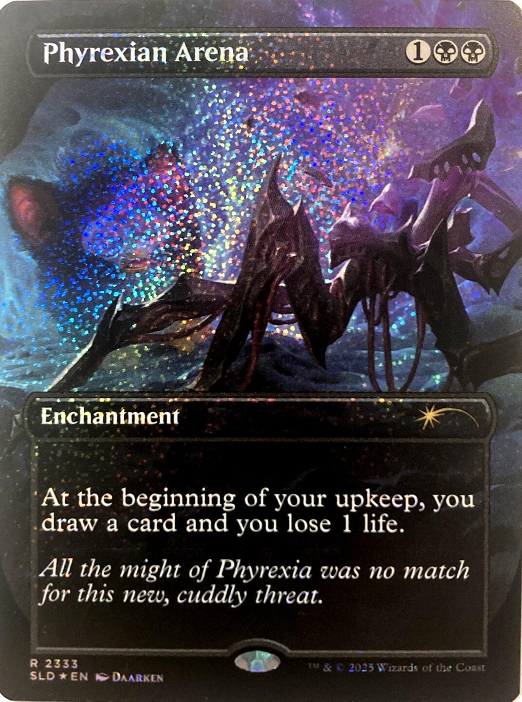 Phyrexian Arena (Confetti Foil) [Secret Lair Drop Series] | Black Swamp Games