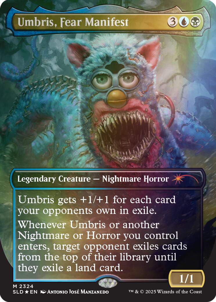 Umbris, Fear Manifest (Rainbow Foil) [Secret Lair Drop Series] | Black Swamp Games
