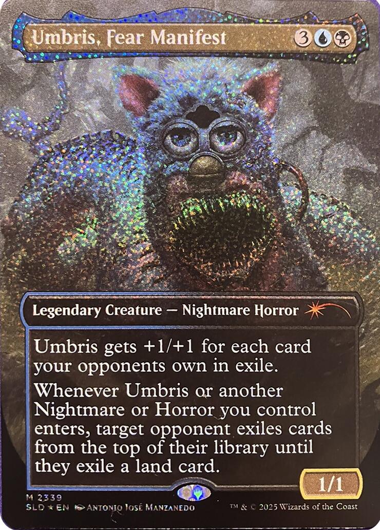 Umbris, Fear Manifest (Confetti Foil) [Secret Lair Drop Series] | Black Swamp Games