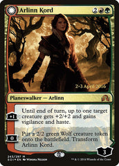 Arlinn Kord // Arlinn, Embraced by the Moon [Shadows over Innistrad Prerelease Promos] | Black Swamp Games
