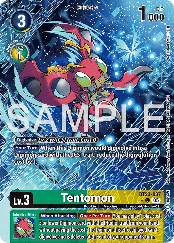 Tentomon [BT23-037] (Alternate Art) [Hackers' Slumber] | Black Swamp Games