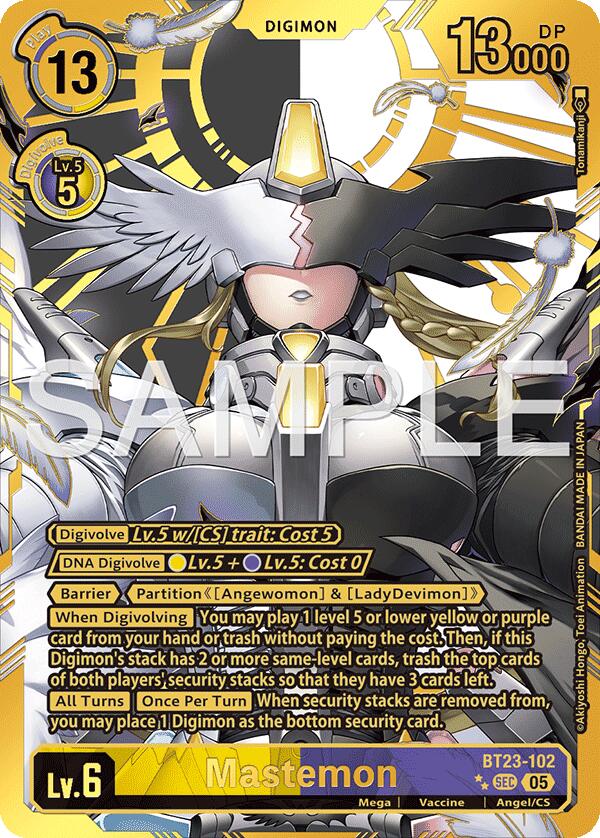 Mastemon [BT23-102] (Rare Pull) [Hackers' Slumber] | Black Swamp Games