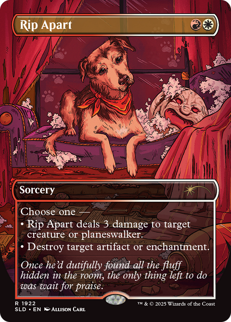 Rip Apart (1922) (Rainbow Foil) [Secret Lair Drop Series] | Black Swamp Games