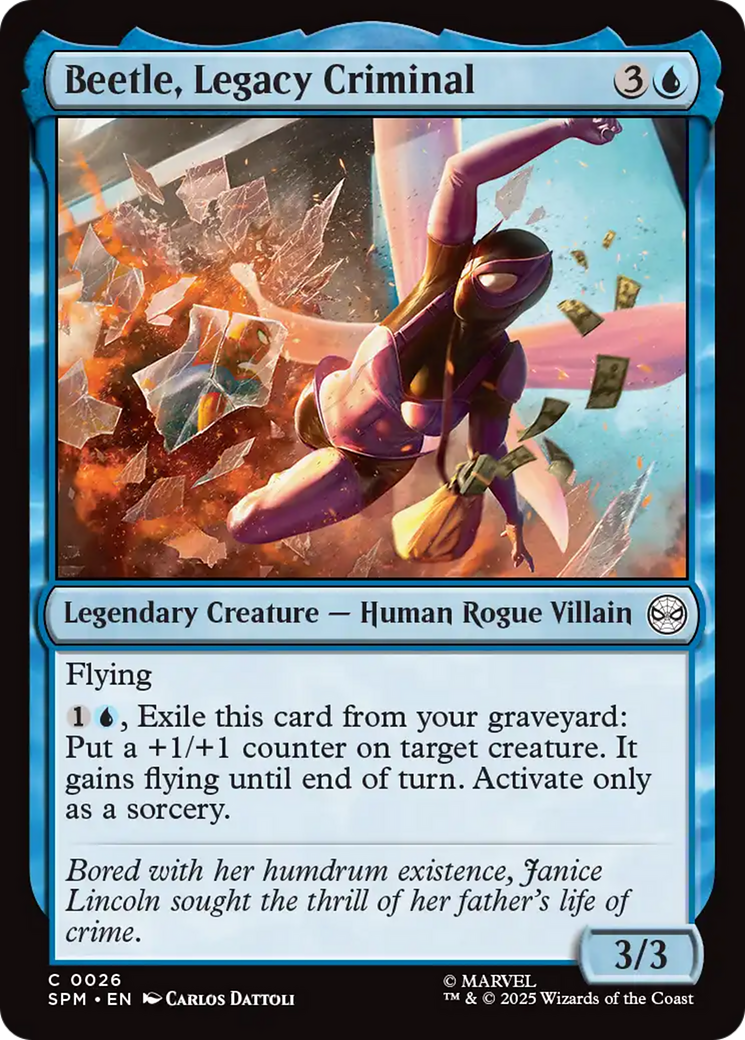 Beetle, Legacy Criminal [Marvel's Spider-Man] | Black Swamp Games