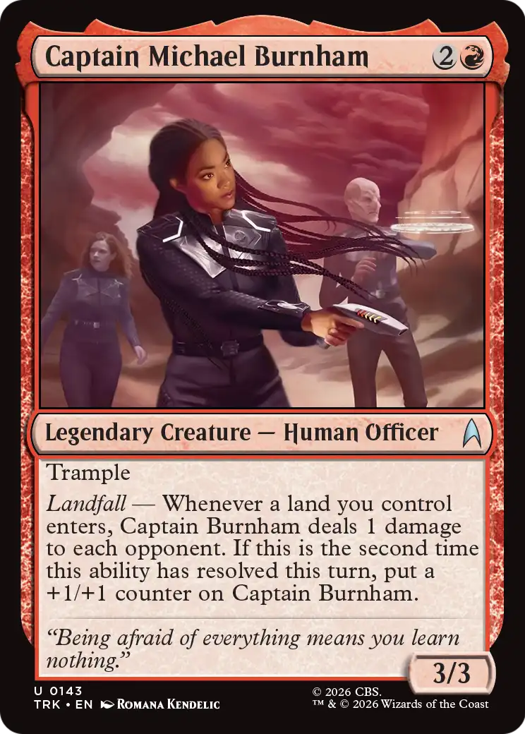 Captain Michael Burnham [Star Trek] | Black Swamp Games