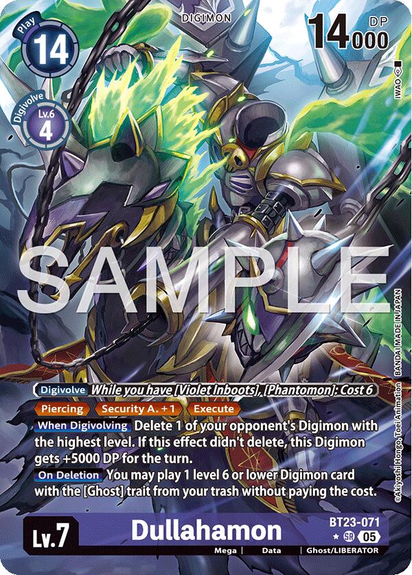 Dullahamon [BT23-071] (Alternate Art) [Hackers' Slumber] | Black Swamp Games